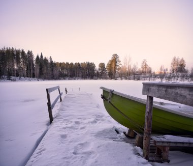 Finland winter SOTKAMO clipart