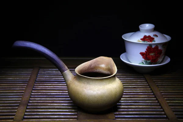 茶光刷 — 图库照片