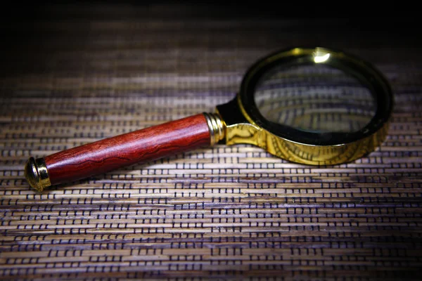 Magnifying glass, loupe — Stock Photo, Image