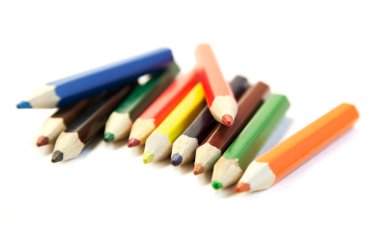 Colorful pencils clipart