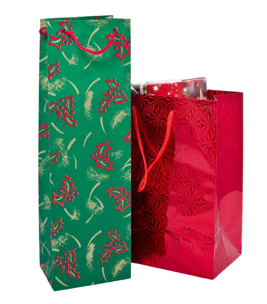 ถุงของขวัญคริสต์มาส — ภาพถ่ายสต็อก