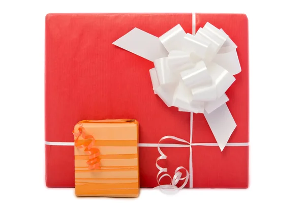 Big and small gift boxes — Stock Photo, Image