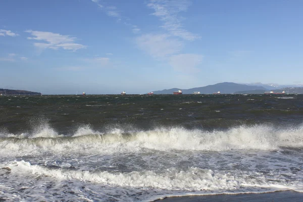 stock image Surfs Up on English Bay