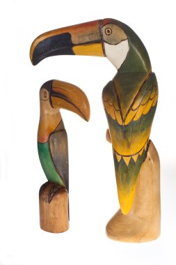 Toucans ahşap