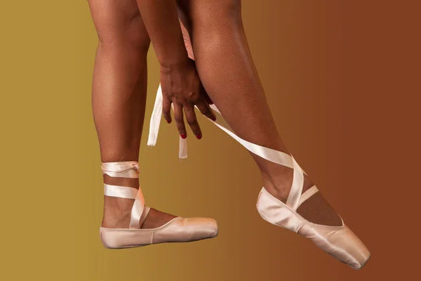 Punte di balletto — Foto Stock