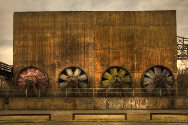 Сталеплавильный завод — стоковое фото