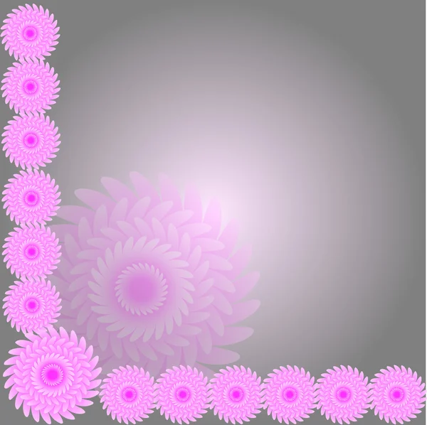 Безшовний фон з гранжевою квіткою — стоковий вектор