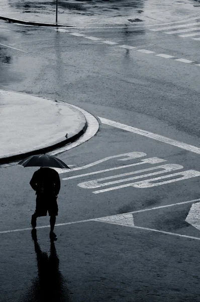 stock image Down the rain