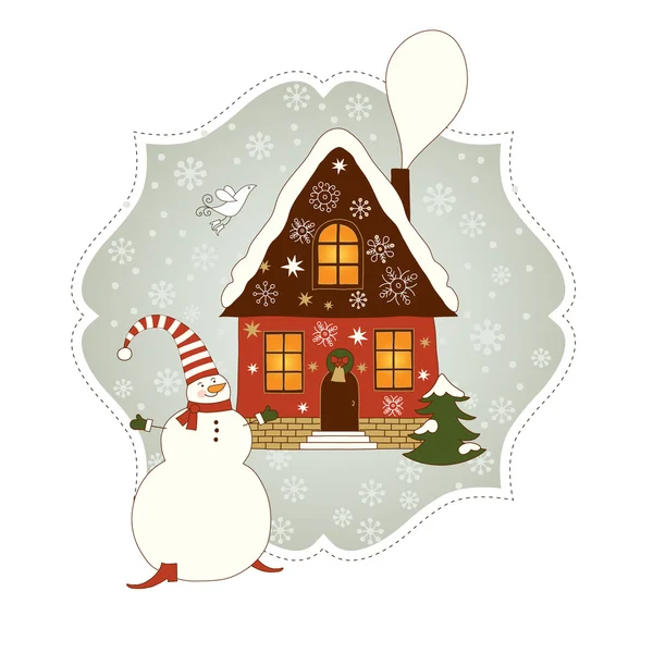 Ilustración de Navidad — Archivo Imágenes Vectoriales