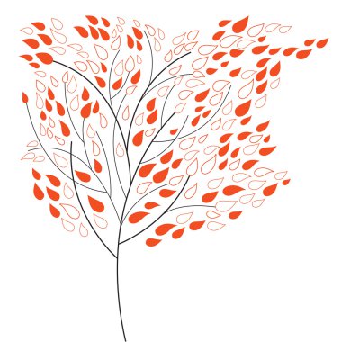 Decorative tree clipart