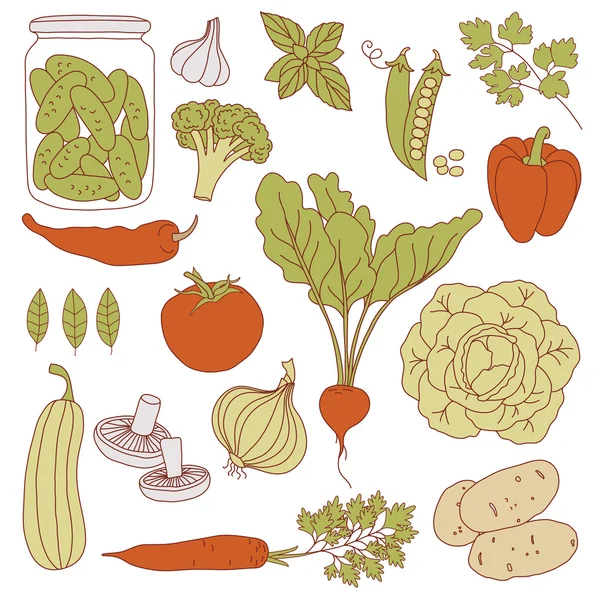 Aliments santé — Image vectorielle