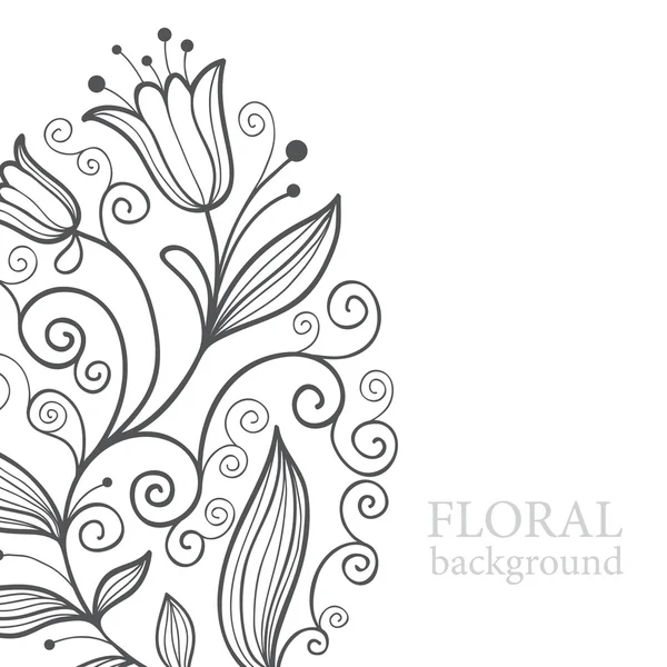 Floral εικονογράφηση — Διανυσματικό Αρχείο