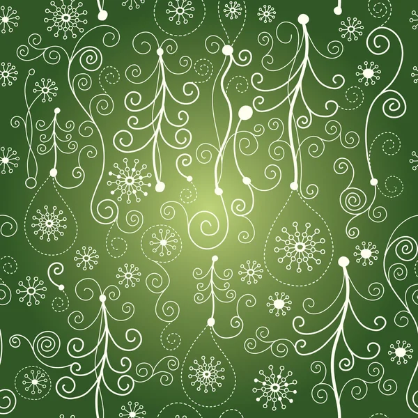 Χριστουγέννων και της Πρωτοχρονιάς μοτίβο — Διανυσματικό Αρχείο
