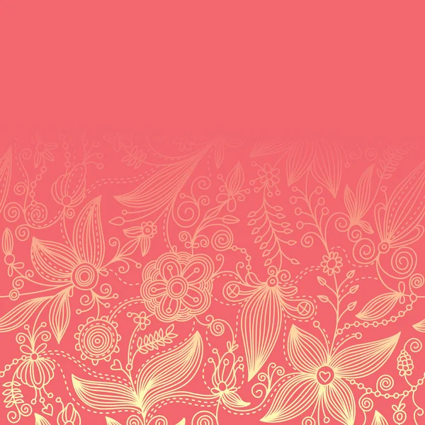Floral background, greetings card — Stock Vector