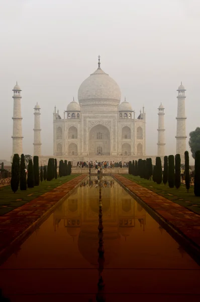 stock image Magnific Taj Mahal tomb in Agra; Uttar Pradesh; India; Asia