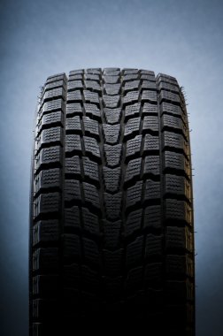 Close-up detail of winter tire clipart