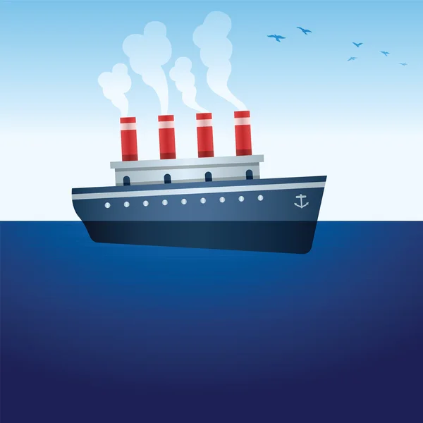 titanic boat clipart