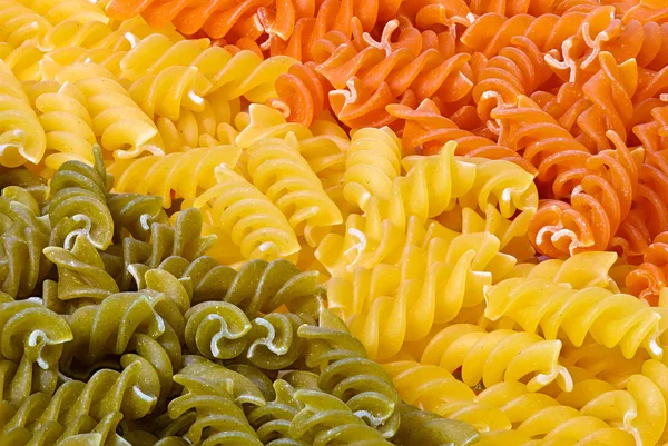 stock image 3 colors fusilli