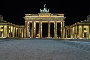 The Brandenburg Gate clipart