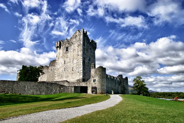 爱尔兰基拉尼罗斯城堡 — 图库照片