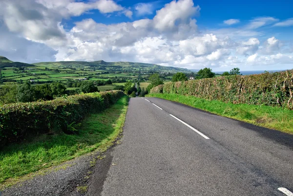 無限のアイルランドの道 — ストック写真