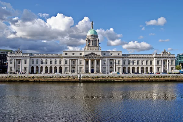 Custom House, Дублін, Ірландія Стокове Зображення