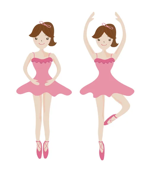 可爱的女人的芭蕾舞演员 — 图库照片#
