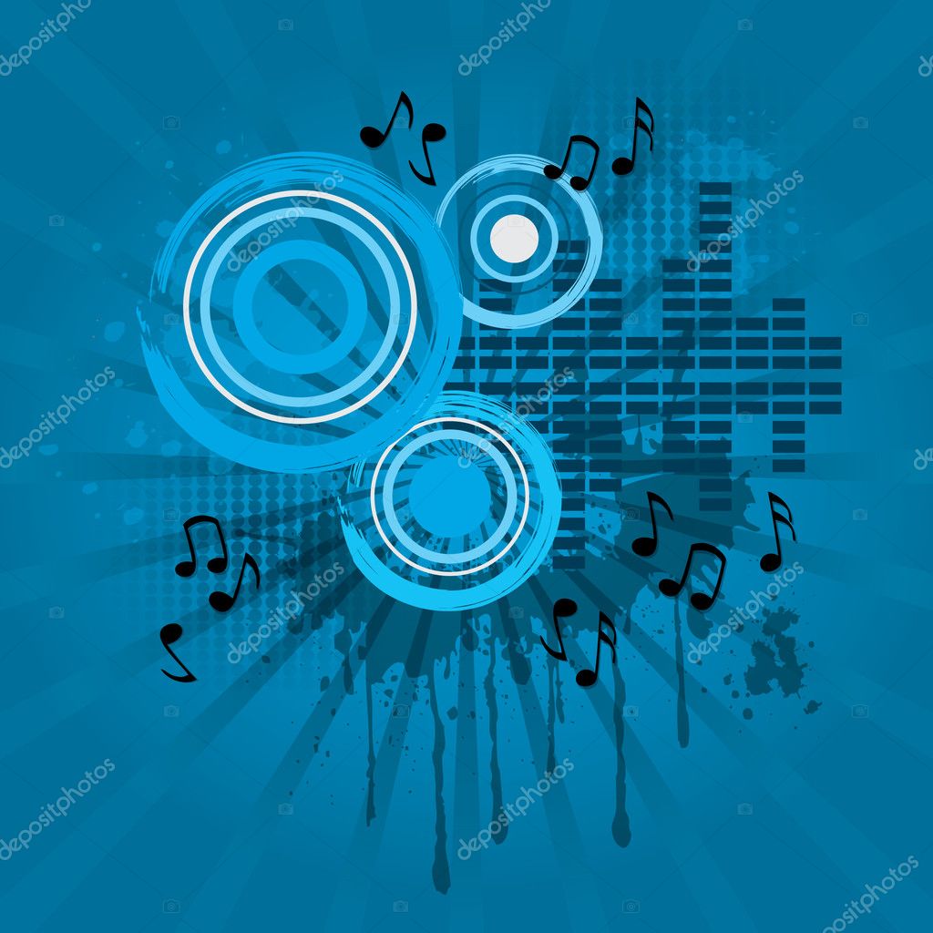 Abstract music sound theme background Stock Photo by ©krispi313 7684062