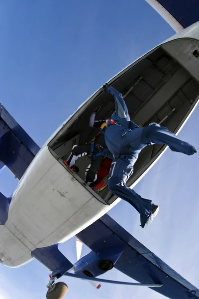 Skydiving fotoğraf — Stok fotoğraf
