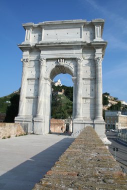 Arch ancona marche italy clipart