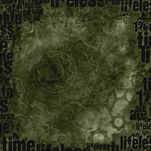 Detaljerad monokrom grunge texturerat bakgrund — 图库照片