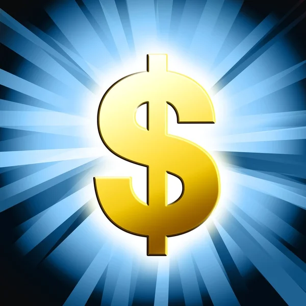 Dollar symbol illustration — Stock Photo, Image