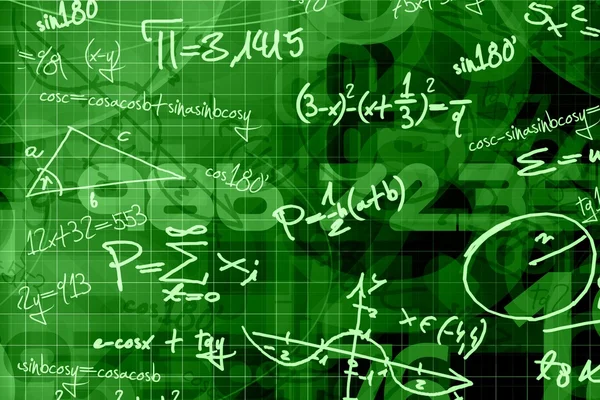 Математическое образование — стоковое фото