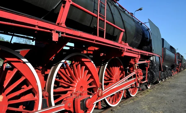 Vecchio treno a vapore — Foto Stock