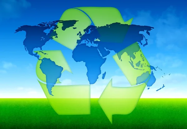 Eco world global concept — Stock Photo, Image