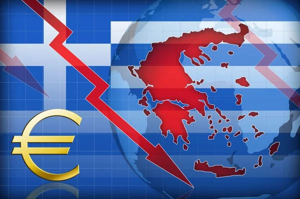Grekland krasch — Stockfoto