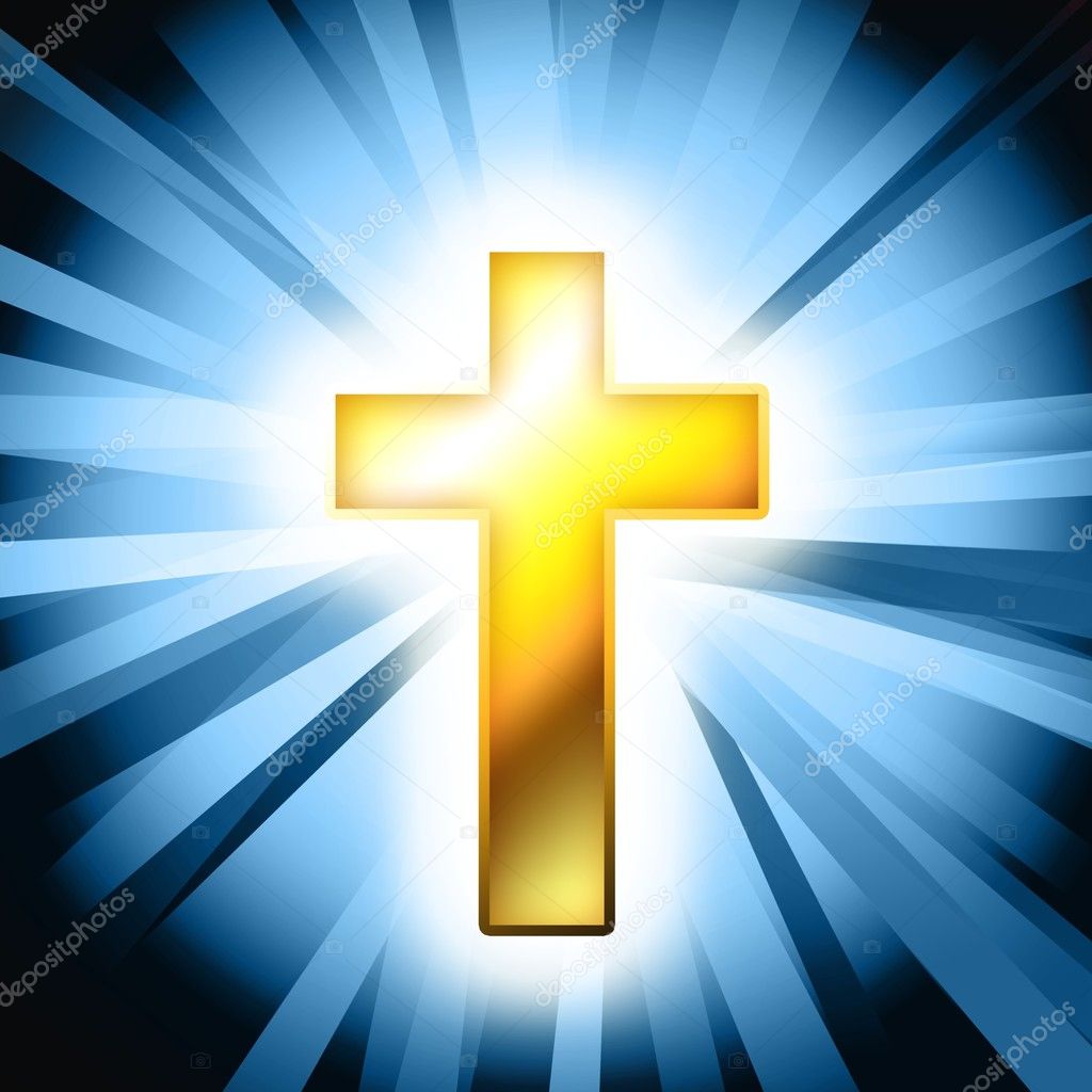 Catholic cross background