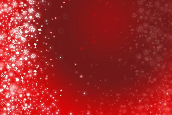 Elegante biglietto di Natale rosso — Foto Stock