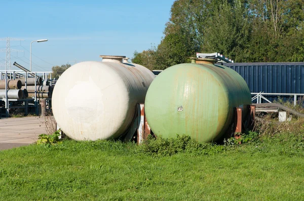 Storage tanks — Stock Photo, Image
