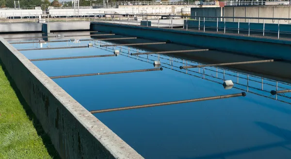 Afvalwater plant — Stockfoto