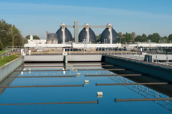 Waste water plant Stock Picture