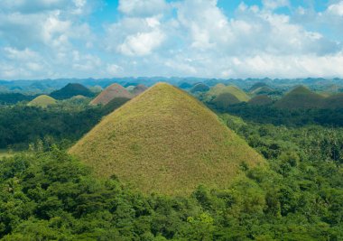 Chocolate hills, philippines clipart