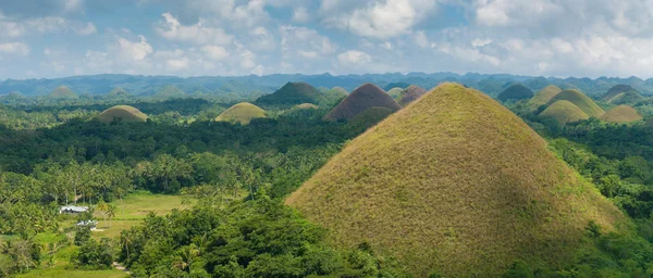 Čokoládové kopce, Filipíny — Stock fotografie