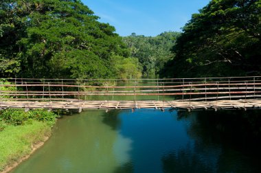 Hanging bridge clipart