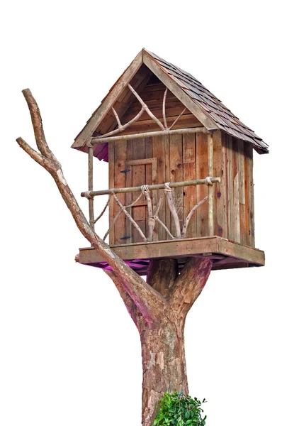 Domek na drzewie — Zdjęcie stockowe