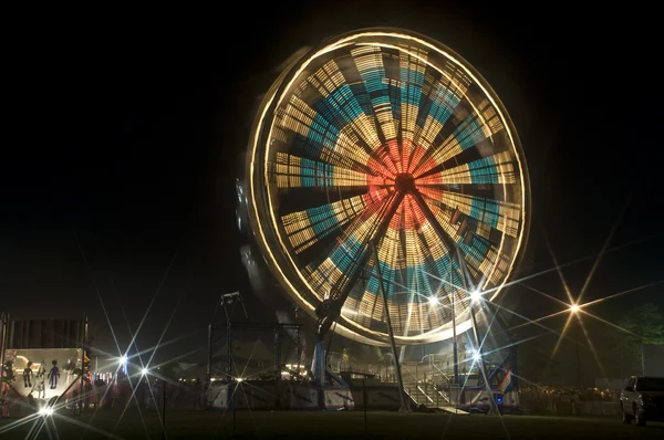 Ferris Wheel in Motion — Stock Photo, Image