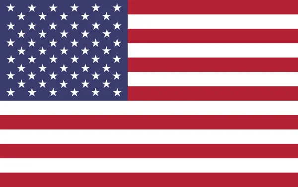 High Resolution American Flag — Stock Photo, Image