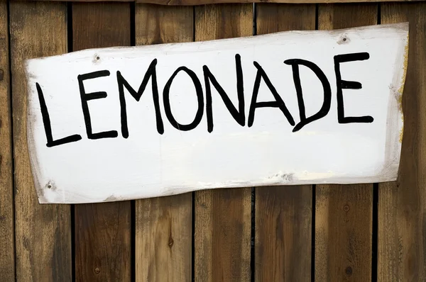 Signo de limonada — Foto de Stock