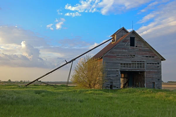 Antiguo granero abandonado en Illinois — Foto de Stock