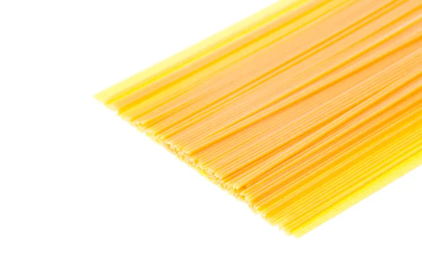 Italienische Pasta auf weißem Hintergrund — Stockfoto